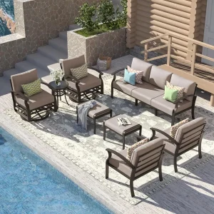 Aluminum Patio Furniture Set